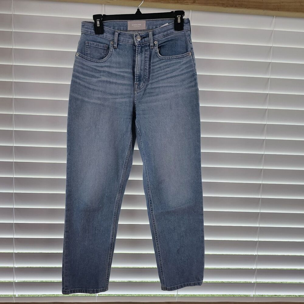 Everlane The Cheeky Jean Size 27 Women's Crop Medium Wash